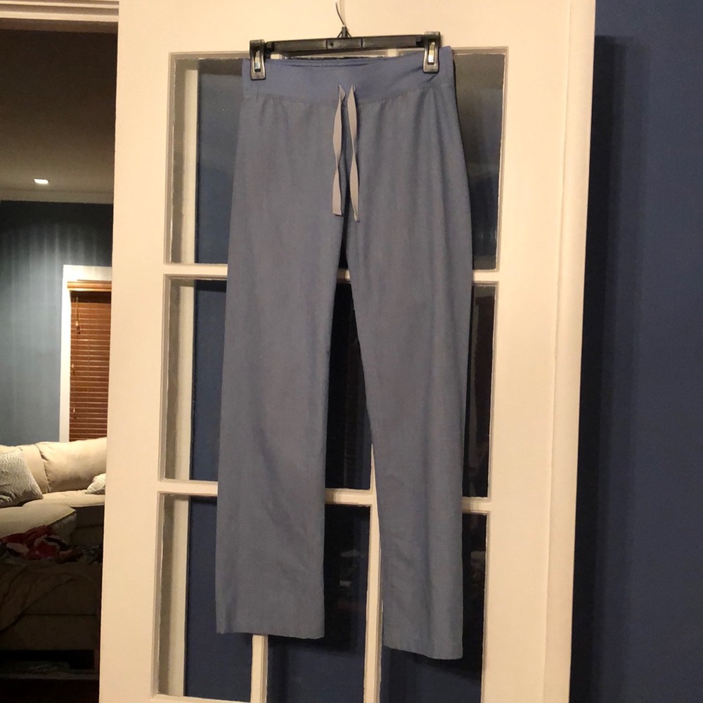 RARE FIGS Livingston scrub bottom XXS/P Heather